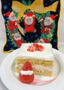 フォーライフ桃郷 イベント食「クリスマスショートケーキ」